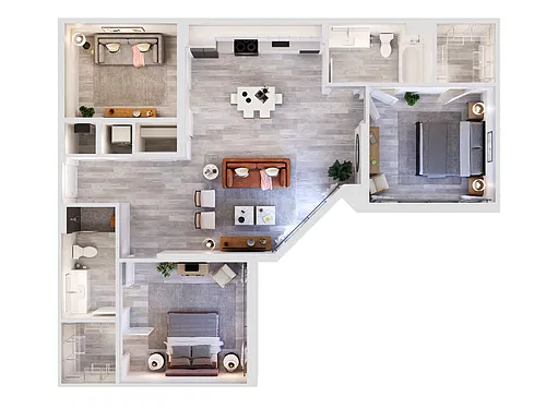 Floor plan B7
