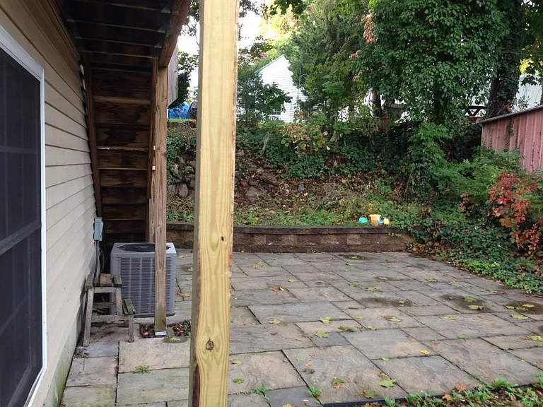 Back yard patio