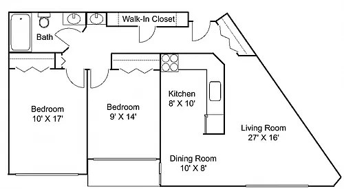 Floor plan Lexington