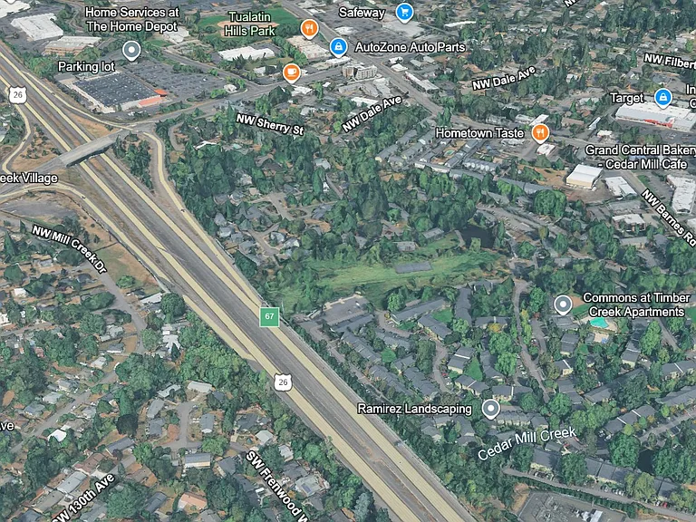 Close to Highway 26 and 217, lot of shopping, restaurants close by