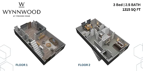 Floor plan 3X25