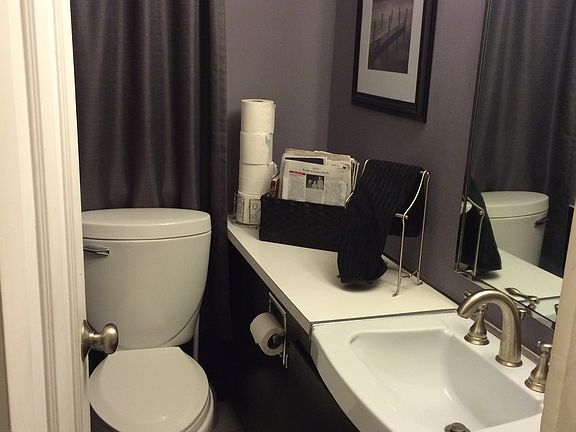 Half bath next to kitchen