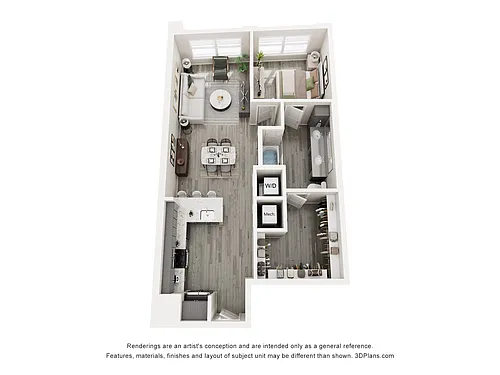 Floor plan The Elm