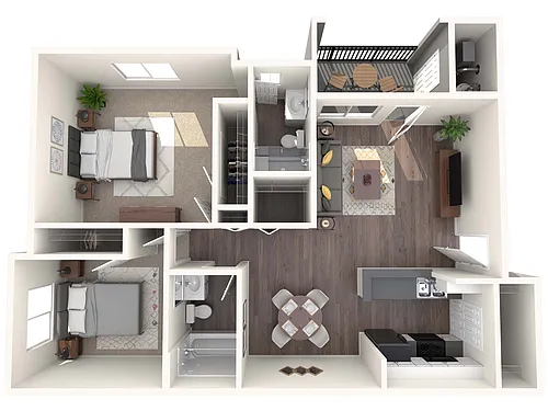 Floor plan Tortola