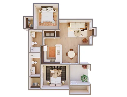 Floor plan Llano
