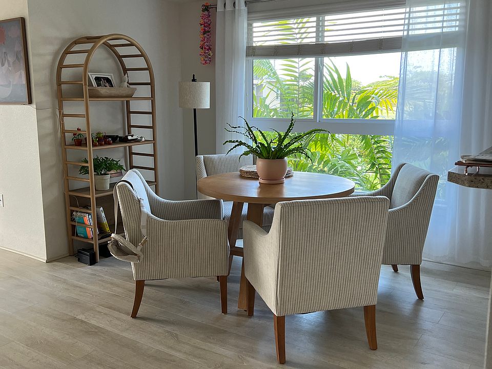 Dining area with lots of natural light and beautiful view