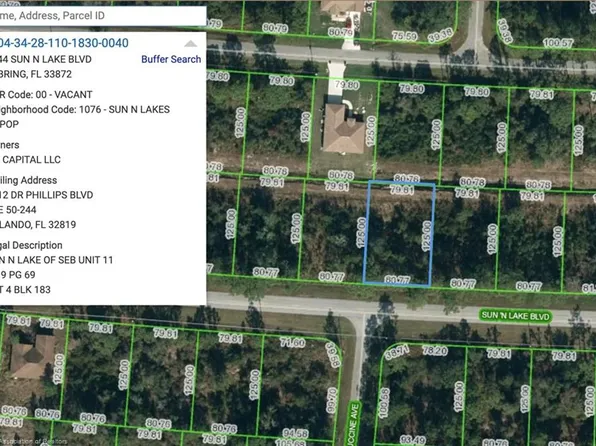 7744 Sun N, Sebring, FL 33872
