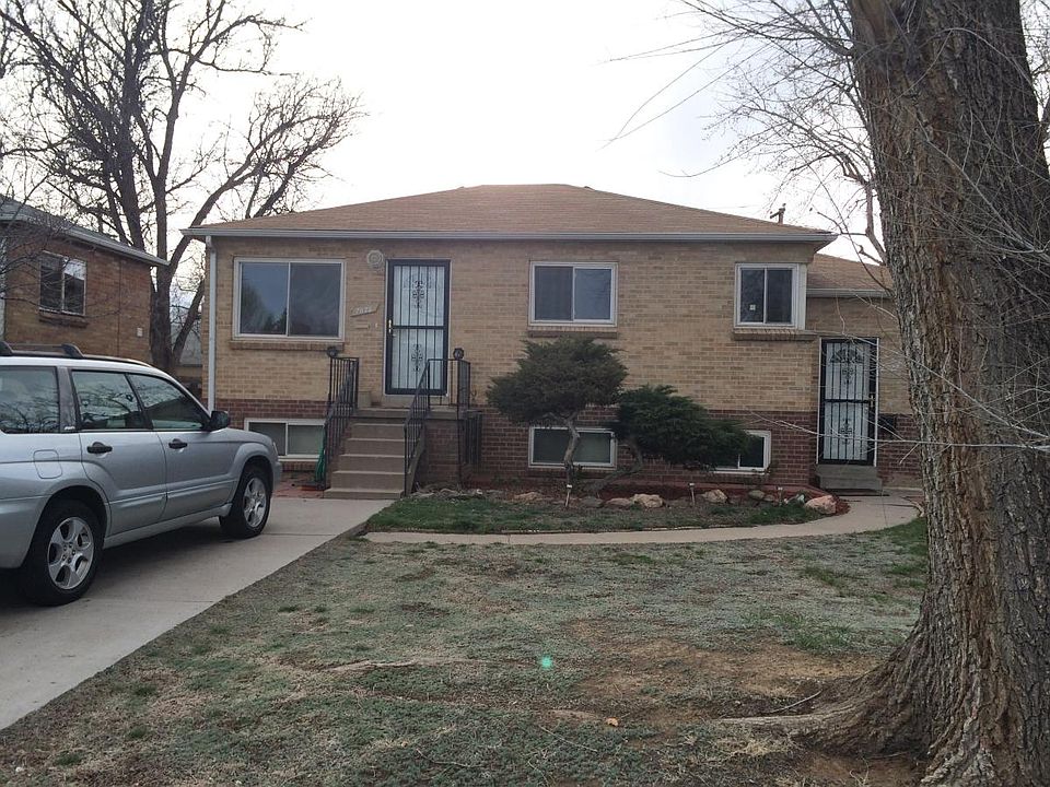 front yard - 2 parking spaces
