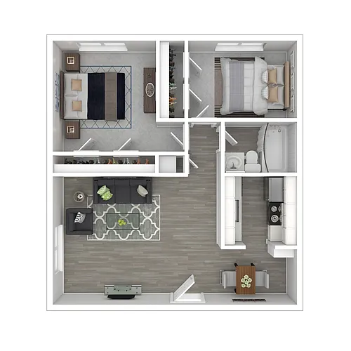 Floor plan B1