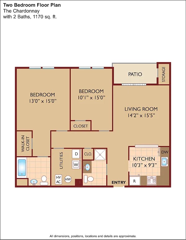 Floor plan $2.47/sq.ft. - The Chardonnay