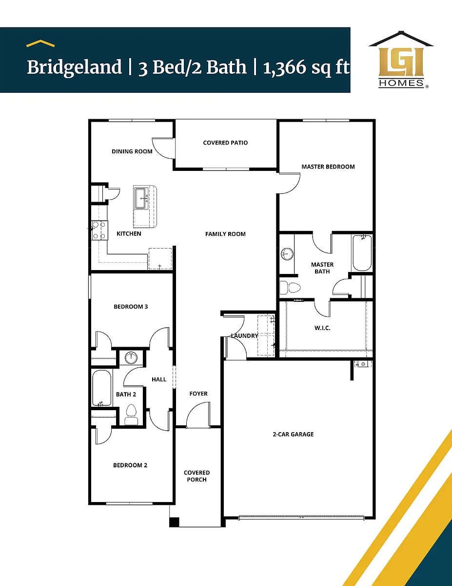 Floor plan Bridgeland