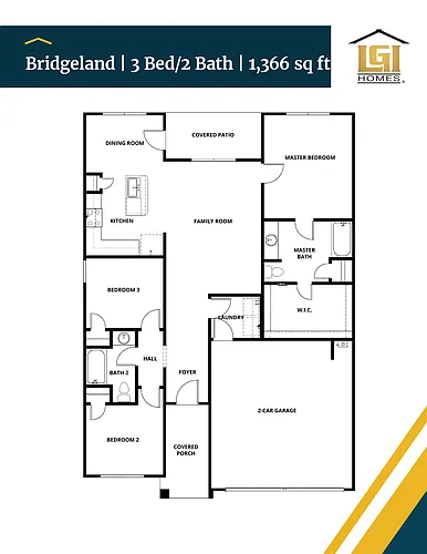 Floor plan Bridgeland