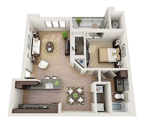 Floor plan Fillmore