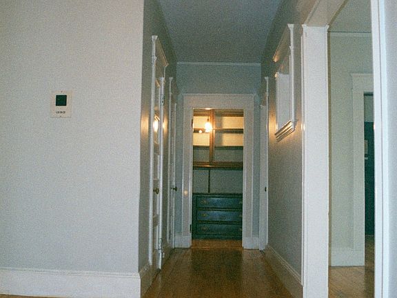 Foyer with china cabinet