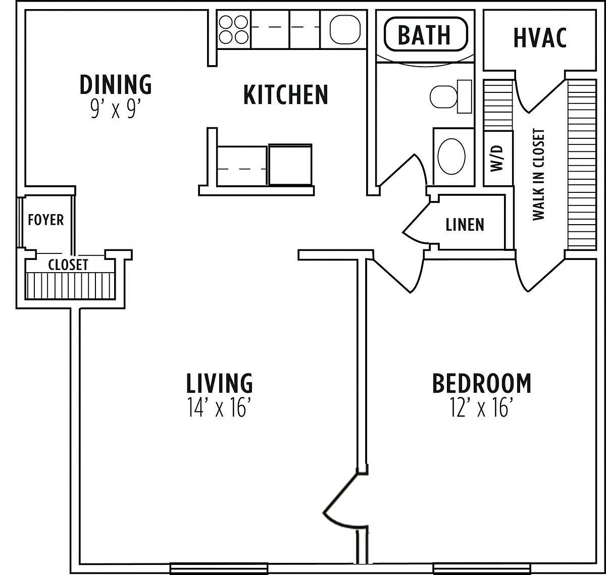 Floor plan The Marquette