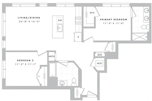 Floor plan B12