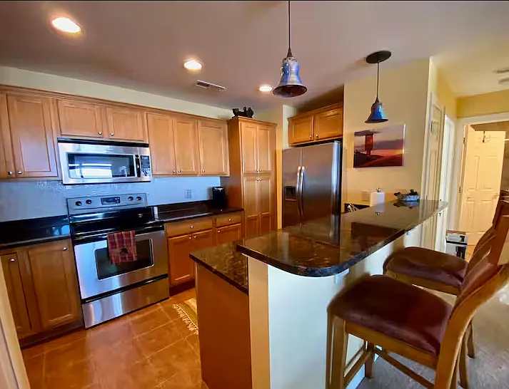 Fully stocked kitchen, equipped with everything you need to create delicious meals with ease.