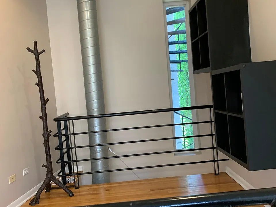 Office /Den - Newly painted walls. Keeping storage up to new resident
