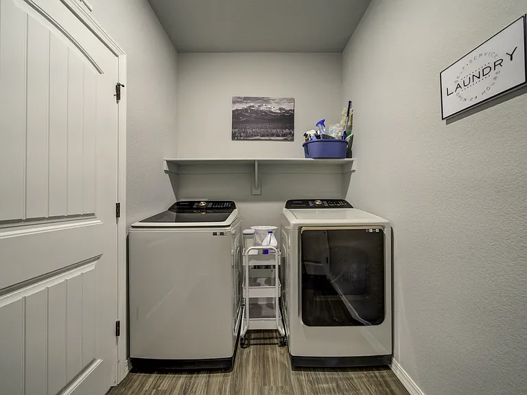 Main Level Laundry
One of the TWO laundry areas in the home