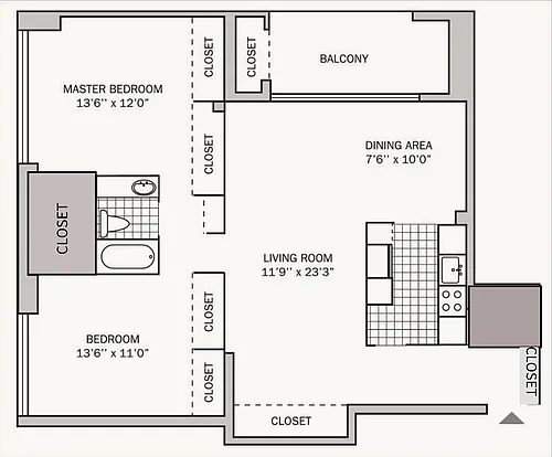 Floor plan The Hamilton A