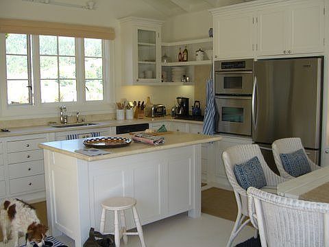 Kitchen overlooking Bolinas Lagoon