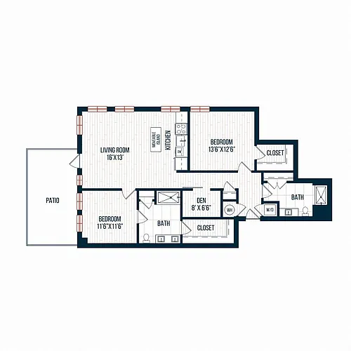 Floor plan B8