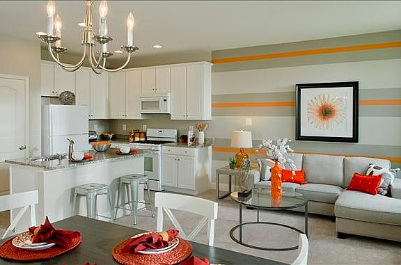 The Frostburg offers open & airy living space