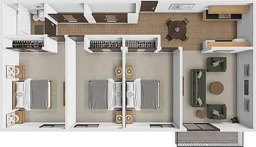 Floor plan The Washington
