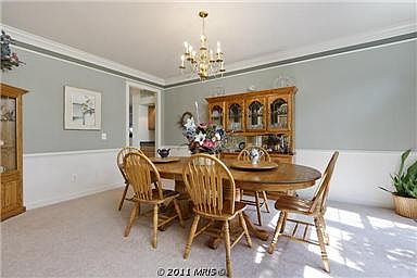 Elegant dining room