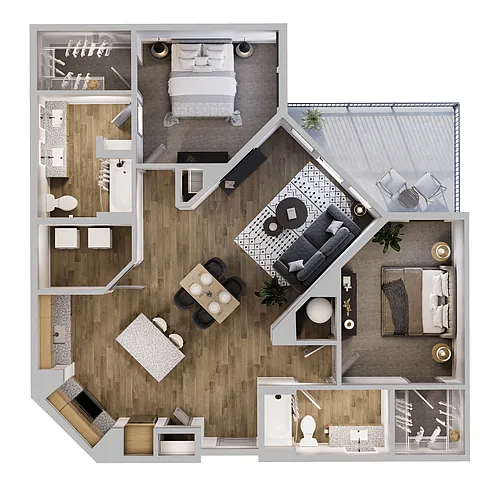 Floor plan B2