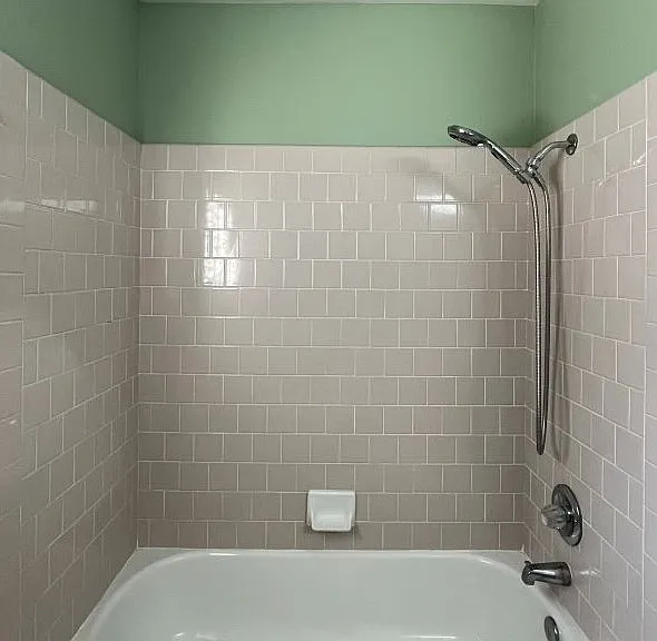 Downstairs hallway Bathtub