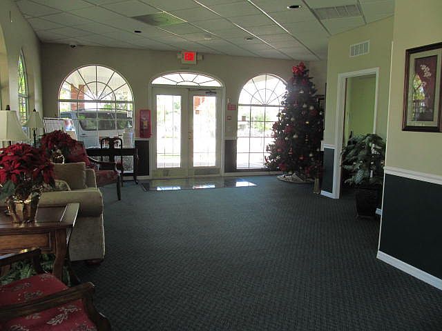 Entrance to Community house