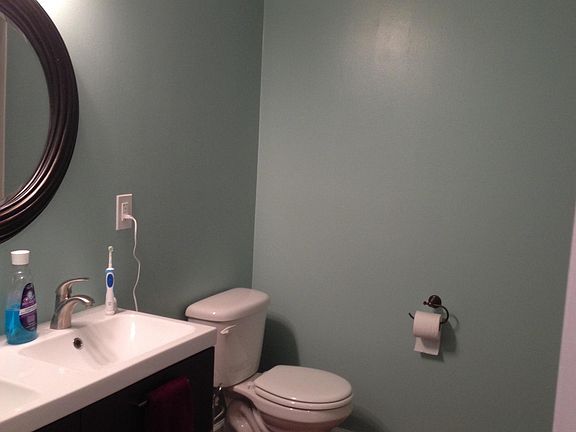 Upstairs full bathroom with shower