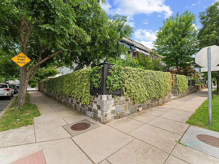 Corner lot makes it easy for rear parking and for yard privacy!