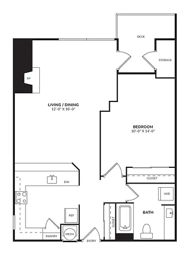 Floor plan A1 - Mallard