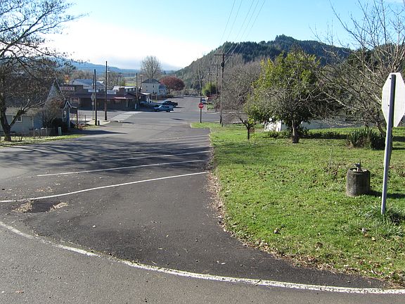 view of Hwy 38 downown