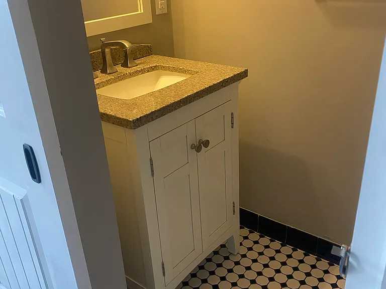 Basement Half Bath