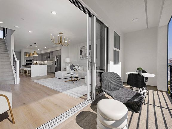 Impressive balcony off gathering room