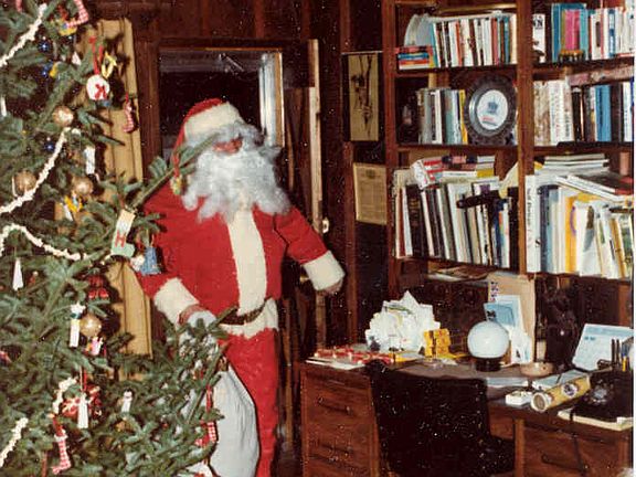 We always had lots of visitors