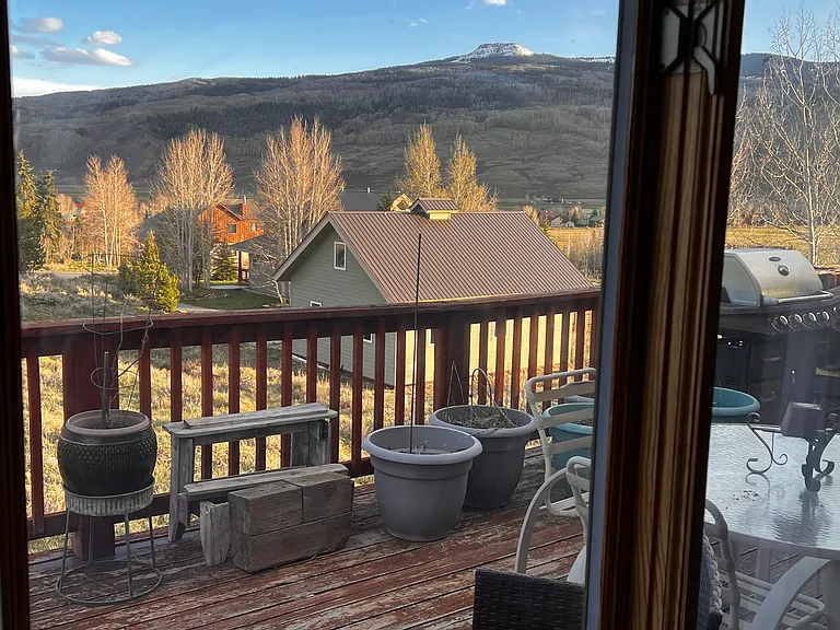 View from bedroom 2 window