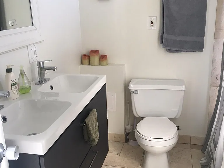 Renovated bathroom