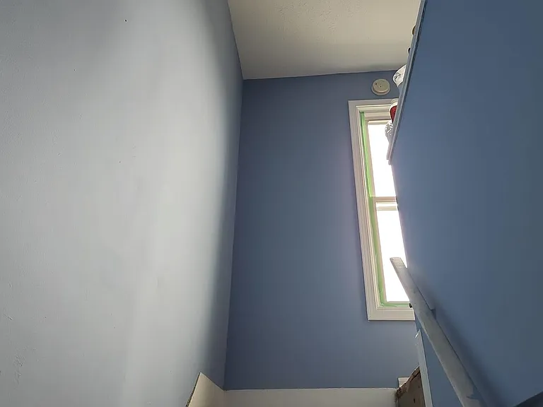 Landing and stairway