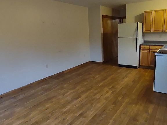 Enter your front door to the open concept living room and kitchen