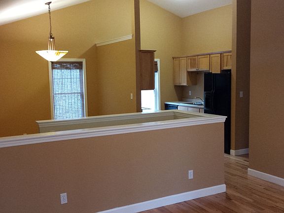 Looking into dining room