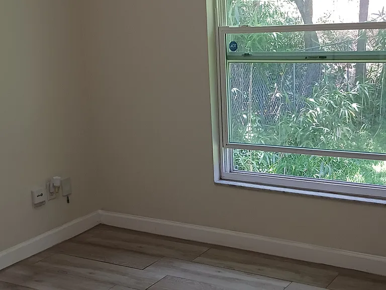 Main bedroom-wall color is actually creamy white