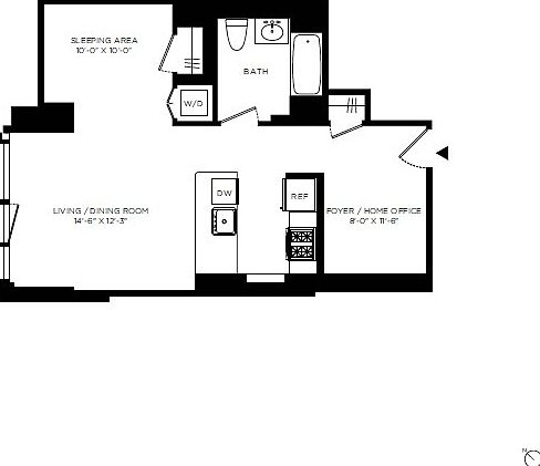 2nd image of 625 W 57th St APT 654