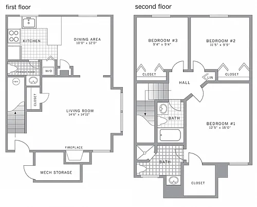 Floor plan C1 Corner