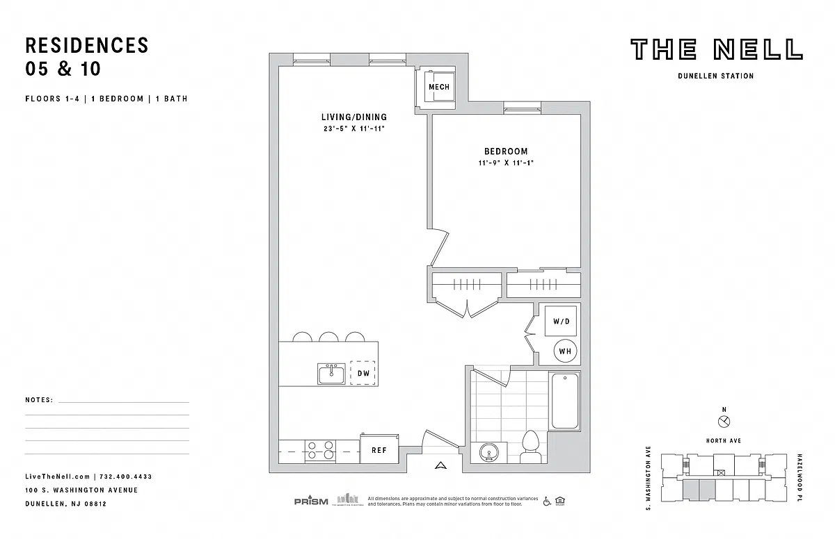Floor plan 1 Bedroom 1 Bathroom 765