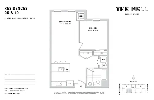 Floor plan 1 Bedroom 1 Bathroom 765
