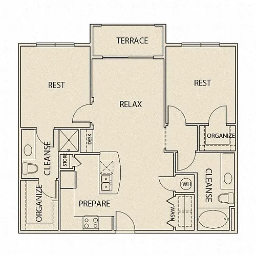 Floor plan B